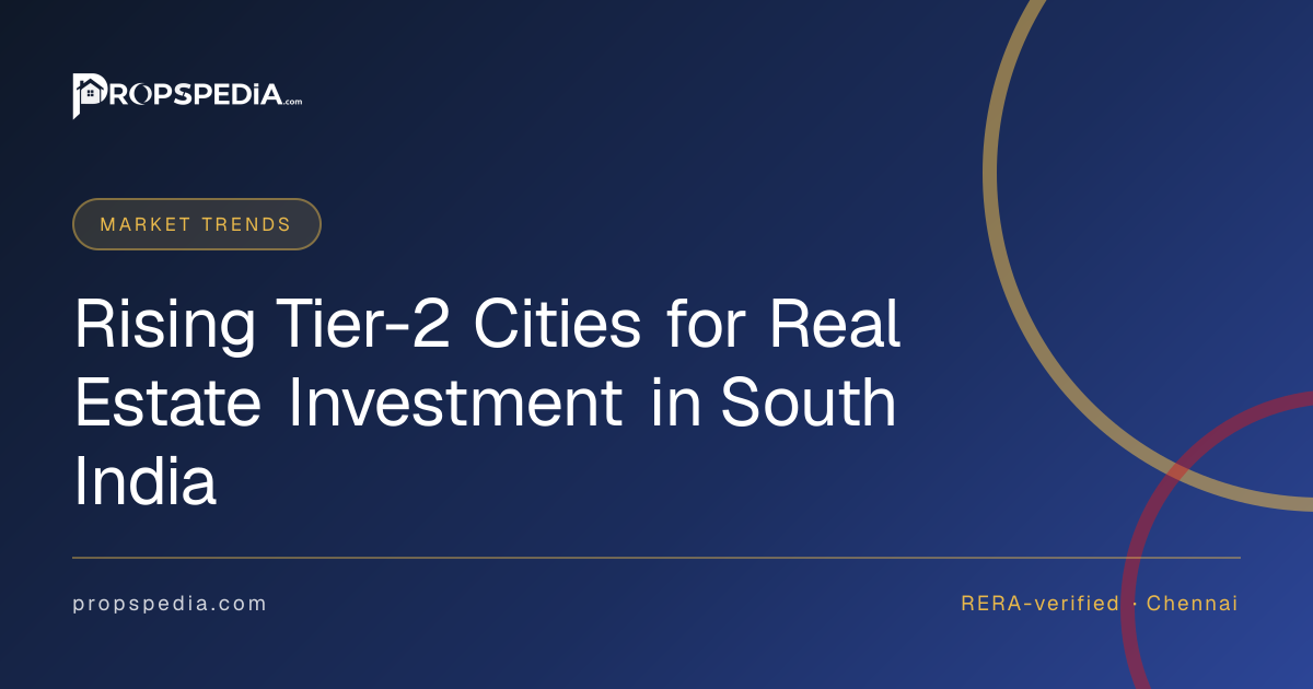 Rising Tier-2 Cities for Real Estate Investment in South India