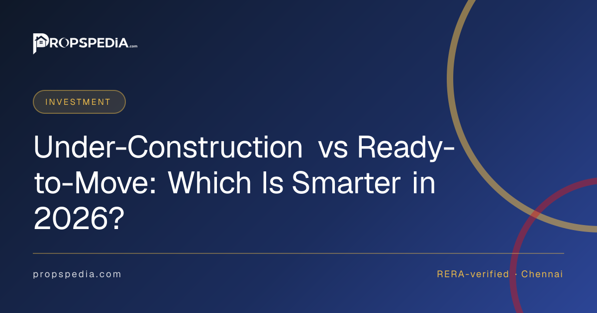 Under-Construction vs Ready-to-Move: Which Is Smarter in 2026?